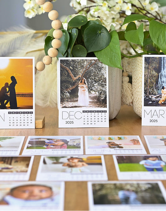 Magnetic calender with photo